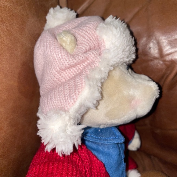 NWT NIB Starbucks® 118th Ed. Bearista® Girl Bear - Pink Trapper Sherpa Hat - Picture 6 of 16